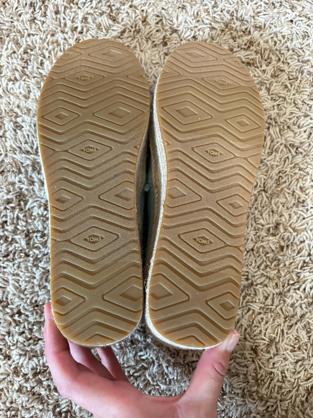 TOMS Valencia Espadrille Slip-On  Platform Women's size 9.5 NWT!!!